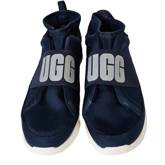 UGG Shoes - UGG Australia Neutra Neoprene Sneakers Pull On Shoes Navy Blue Womens Size 7.5